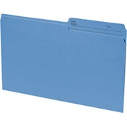 Chemise format légal - bleu