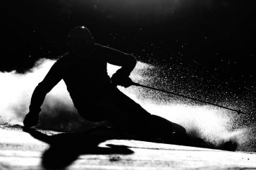 Leslie Walters - Sports Silhouettes - Skiing