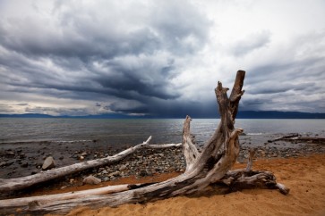 Beach Landscape Storm Sky II