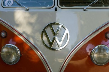 VW Van - Front of My Volkswagen Kombi