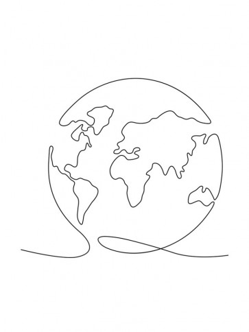 Line Art - Heart - Love Of The World II