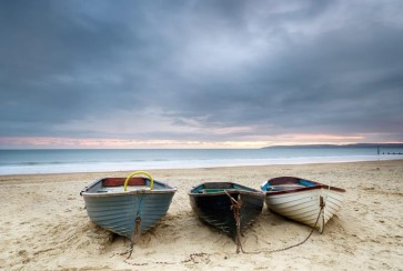 Boat - Misty Morning at the Beach