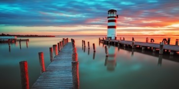 Finch Love - Lighthouse At Lake Neusiedl, Austria  