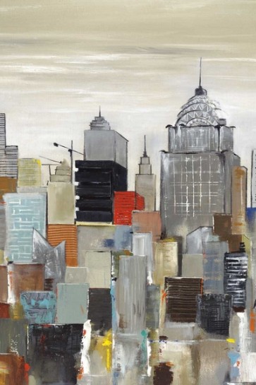 Aziz Kadmiri - New York Skyline II 