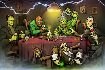 Big Chris - Monsters Playing Poker