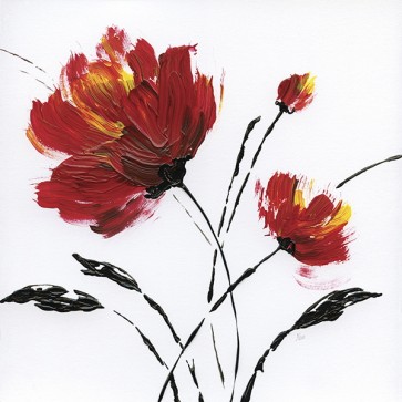 Nan - Red Poppy Splash II 