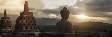 Zen Buddha Landscape  