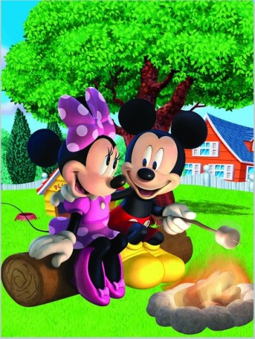 Mickey and Mini Mouse  