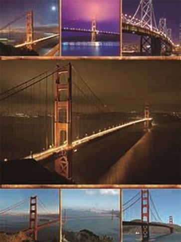 San Francisco - Golden Gate at Night  