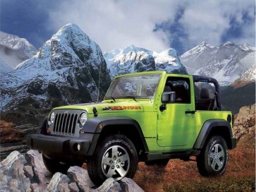 Green Jeep  