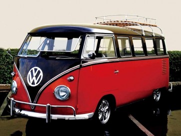 Red Volks Van  