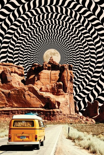Illusionary Road Trip