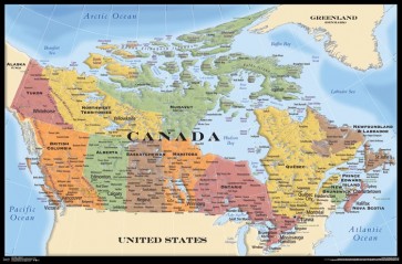 Map of Canada