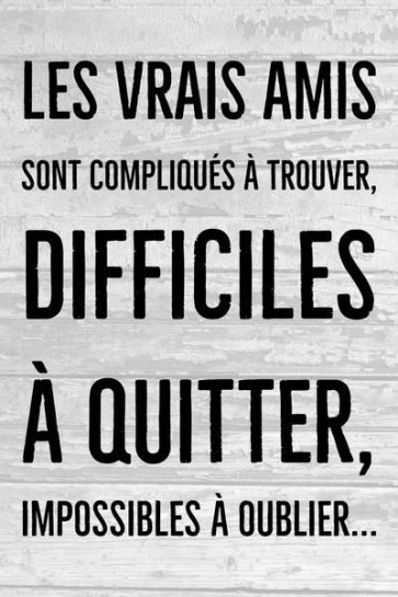 Les vrais amis
