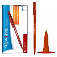 Crayon encre rouge
