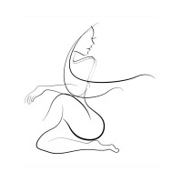 Line Art - Woman - Sketch Of Woman Body III