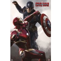 Marvel - Captain America - Civil War - Cap vs Iron Man