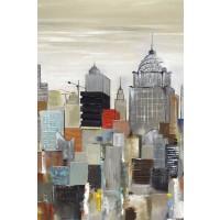 Aziz Kadmiri - New York Skyline II 