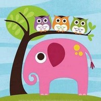 Nancy Lee - Three Owls and Elephant