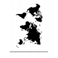 World Map - Minimalist